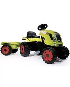 Tractor cu pedale si remorca Smoby Claas Farmer XL