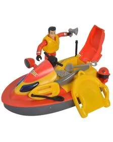 Jet Sky Simba Fireman Sam Juno cu figurina si accesorii