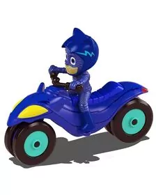 Motocicleta Dickie Toys Eroi in Pijama Moon Rover cu figurina Cat Boy