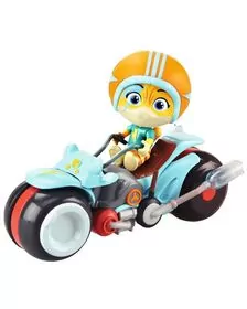 Motocicleta Smoby 44 Cats cu figurina Lampo 7,7 cm