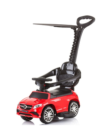 Masinuta de impins Chipolino Mercedes AMG GLE 63 Coupe red cu maner si copertina