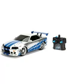 Masina Jada Toys Fast and Furious Nissan Skyline GTR cu telecomanda