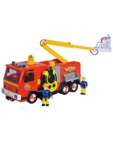 Masina de pompieri Simba Fireman Sam Mega Deluxe Jupiter cu 2 figurine si accesorii