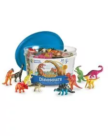 Set pentru sortat - Dinozauri jucausi (60 piese)