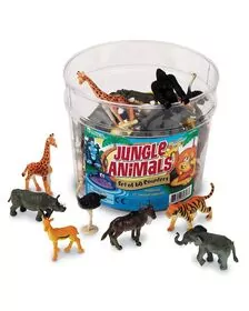 Set pentru sortat - Animalute din jungla