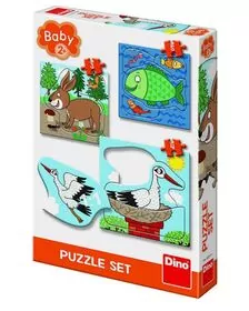 Baby Puzzle - Unde locuiesc animalele?