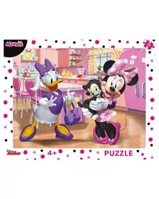 Puzzle cu rama - Minnie (40 piese)
