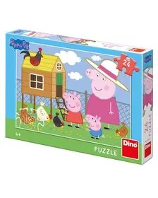 Puzzle - Peppa Pig - Puisorii (24 piese)