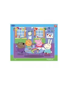 Puzzle cu rama - Purcelusa Peppa (40 piese)