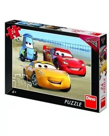 Puzzle - Cars 3 la mare (24 piese)