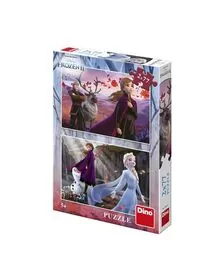 Puzzle 2 in 1 - Frozen II (77 piese)