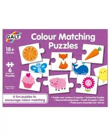 Set de 6 puzzle-uri - Lumea culorilor