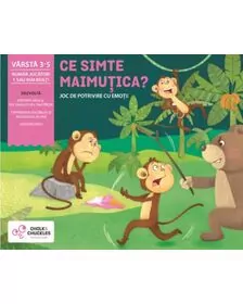 Joc de potrivire - Ce simte maimutica?