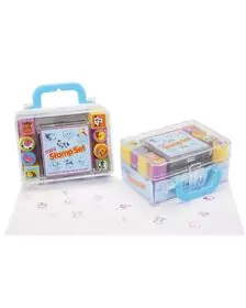 Set mini tusiera cu stampile