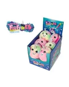 Jucarie Squishy pufoasa din plus - Unicorn