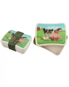 Cutie pentru pranz din bambus- Animalute domestice