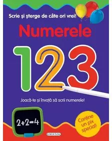 Scrie si sterge de cate ori vrei - Numerele