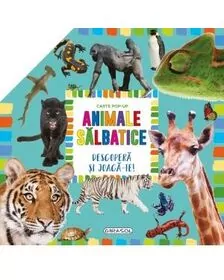 Carte pop-up - animale salbatice