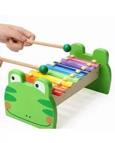 Xilofon din lemn - Broscuta vesela