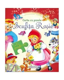 Carte cu puzzle - Scufita rosie