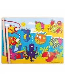 Joc de pescuit magnetic - Animalutele marine