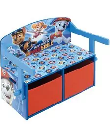 Mobilier 2 in 1 pentru depozitare jucarii Paw Patrol