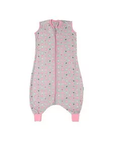 Sac de dormit cu picioruse Pink Elephant 5-6 ani 0.5 Tog