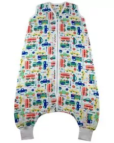 Sac de dormit cu picioruse Bamboo Vehicles 5-6 ani 0.2 Tog