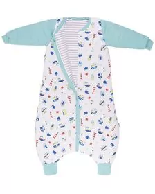 Sac de dormit reversibil cu picioruse si maneca lunga detasabila Nautical 5-6 ani 2.5 Tog
