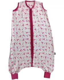 Sac de dormit cu picioruse Bamboo Flamingo 2-3 ani 0.2 Tog