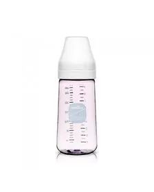 Biberon anticolici premium cu tetina S, bleu (260 ml)