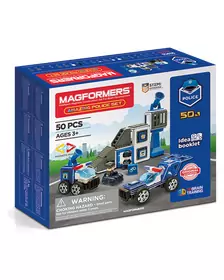 Set magnetic Magformers, Uimitorul set de politie