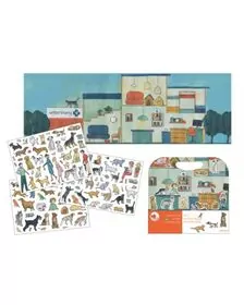 La medicul veterinar, set magnetic