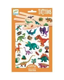 Tatuaje metalice Djeco, Dinozauri