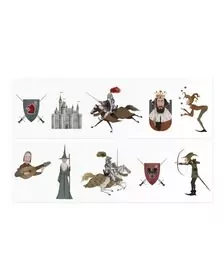 Tatuaje Londji, Cavaleri medievali