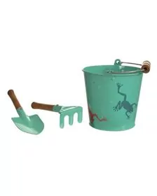 Set de gradinarit Egmont, galeata cu broscute