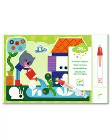 Set Djeco pictura cu apa, in gradina