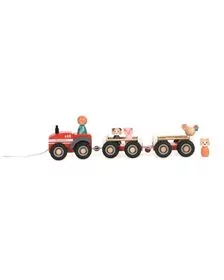 Tractor cu remorca si figurine, Egmont toys