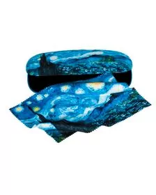 Etui cu textil si protectie ochelari, van Gogh