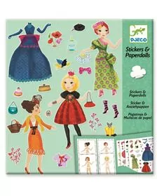 Abtibilduri repozitionabile Djeco - moda