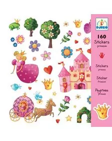Abtibilduri Djeco Printesa