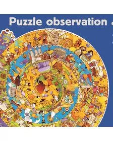 Puzzle observatie Djeco - Evolutie