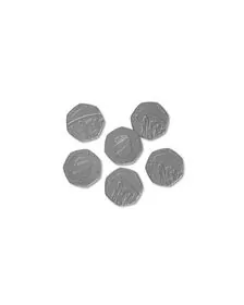 Set de monede de jucarie (20 penny)