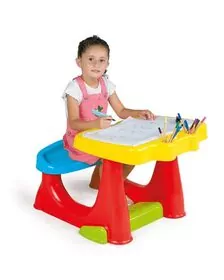 Birou de studiu multicolor