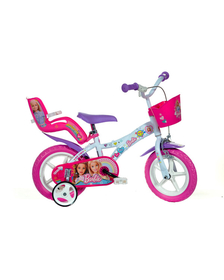 Bicicleta copii 12" - Barbie la plimbare