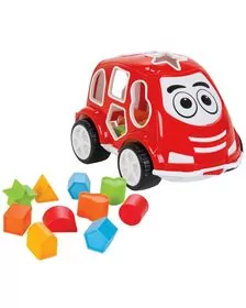 Jucarie cu sortator Pilsan Car red
