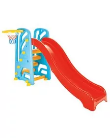 Tobogan Pilsan Wavy Slide cu cos baschet