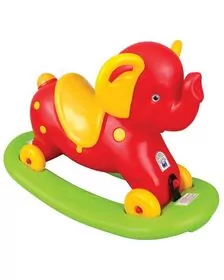 Balansoar pentru copii Pilsan Elephant red