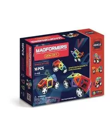 Set magnetic de construit- Magformers Wow 16 piese