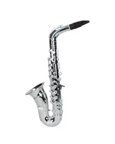 Saxofon plastic metalizat, 8 note